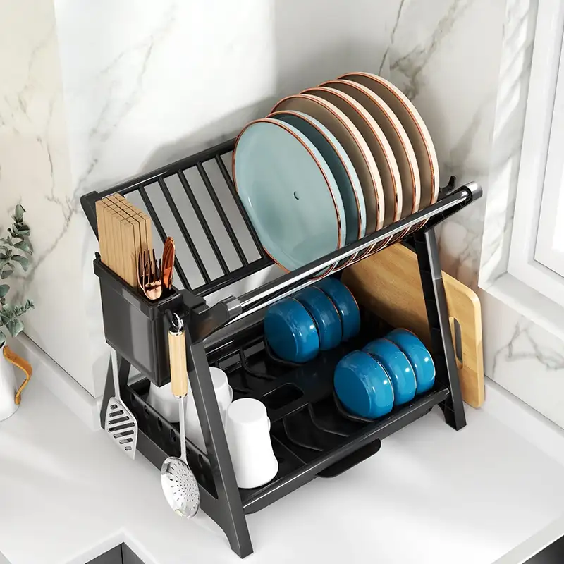 Drain Rack ສໍາລັບ tableware ແລະ chopsticks